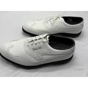 Vintage Mens Footjoy TCX Golf Shoes Spikes Cleats Size 10M MINT